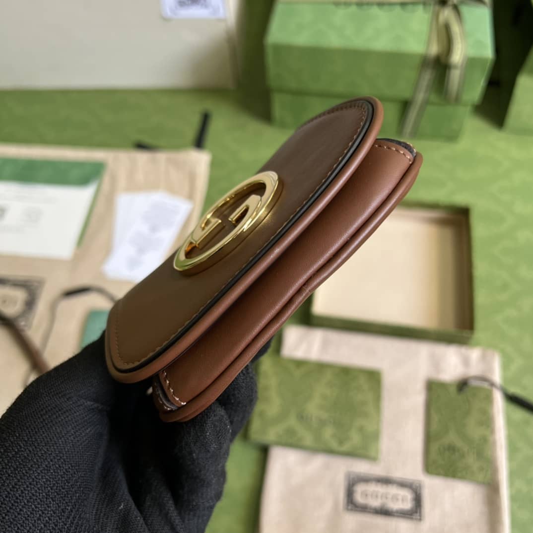 Gucci Blondie Mini Card Case Wallet 698635 Replica Crossbody Bag