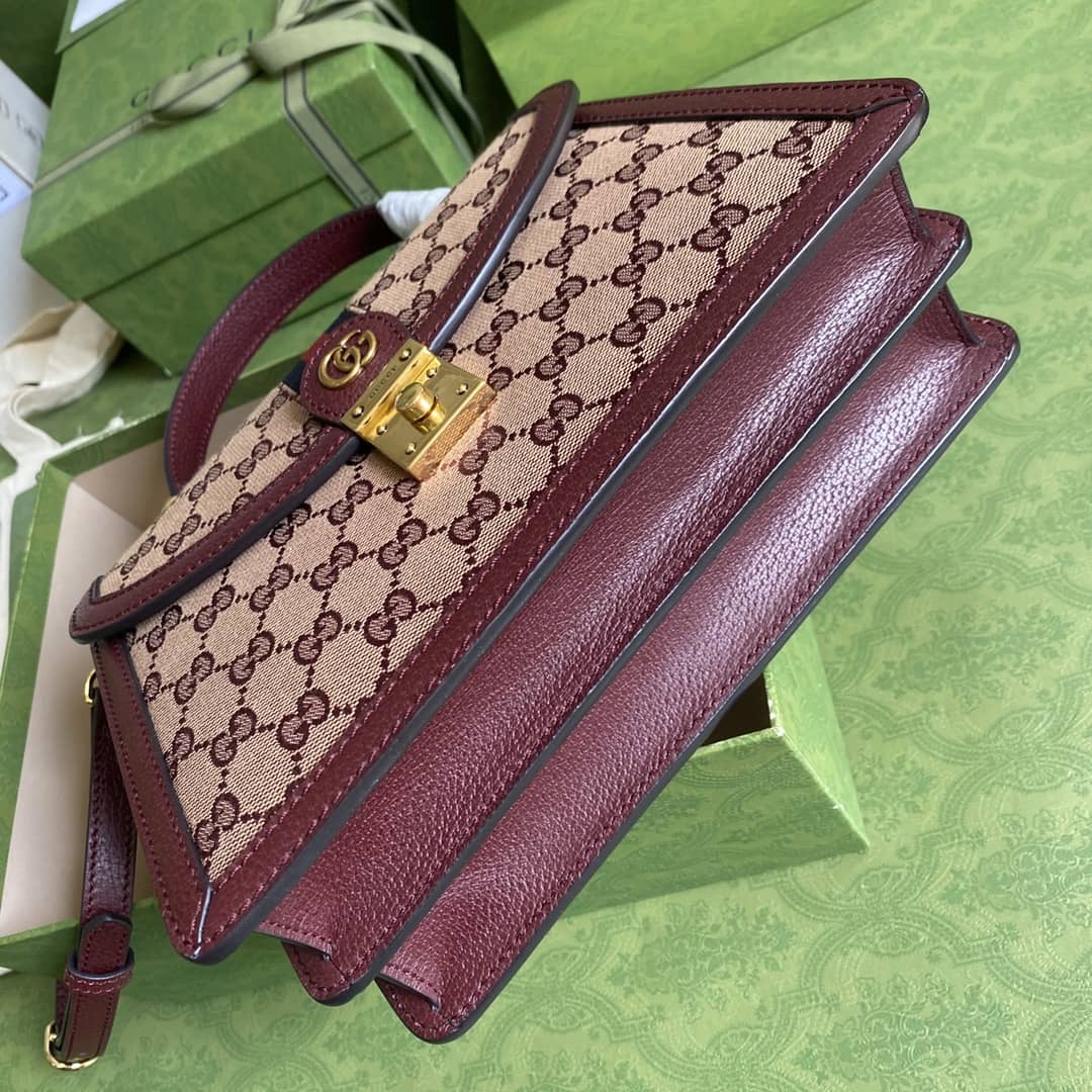 Gucci Ophidia Web Small Top Handle Bag Replica 651055