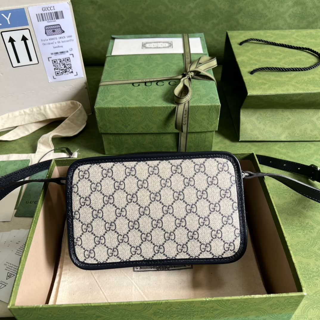 Gucci GG Interlocking Mini Shoulder Crossbody Bag 658572 Replica