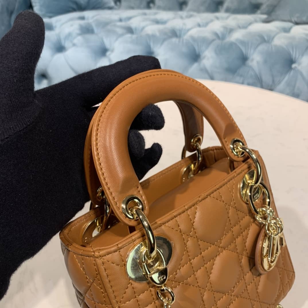 Christian Dior Lady Dior 17CM Replica Bag