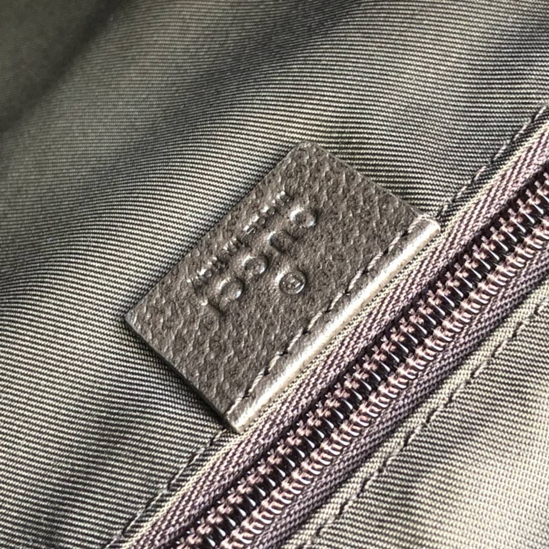 Gucci GG Canvas Messenger Bag Replica Brown 146236