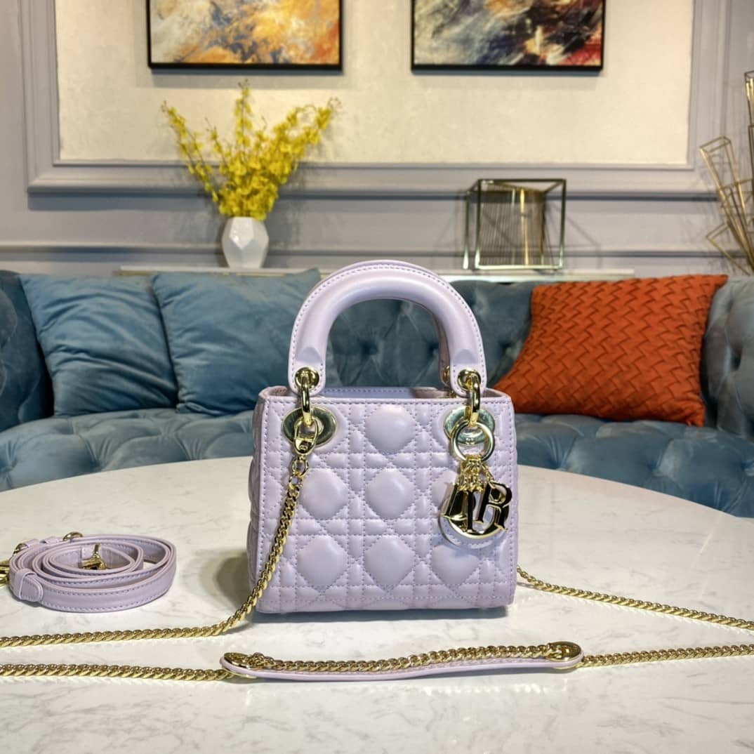 Christian Dior Lady Dior 17CM Replica Bag