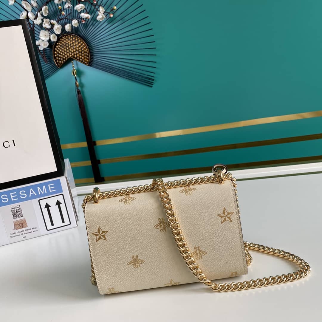 Gucci Padlock Leather Shoulder Bag Replica 432182