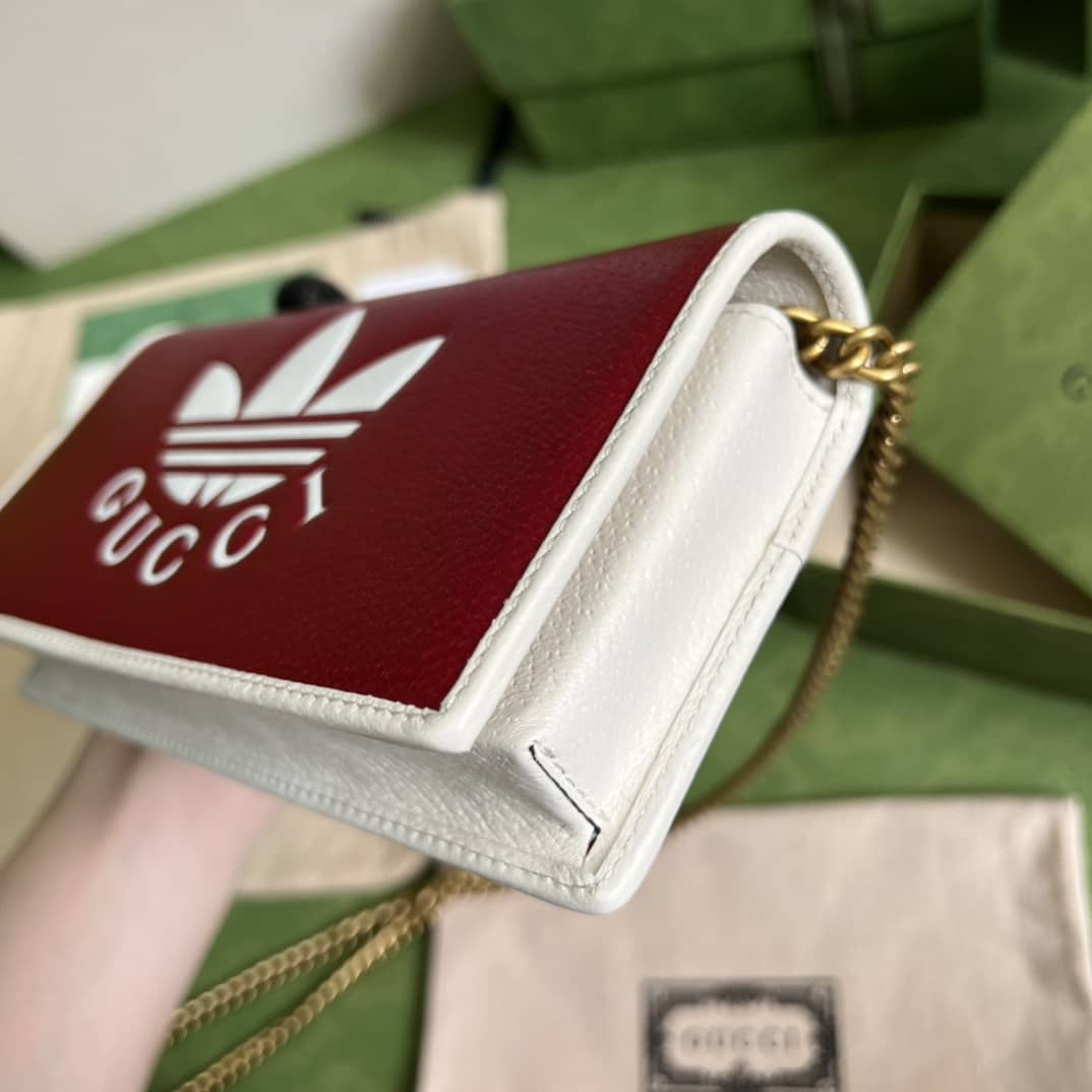 Adidas x Gucci Wallet With Chain 621892 Replica Crossbody Bag