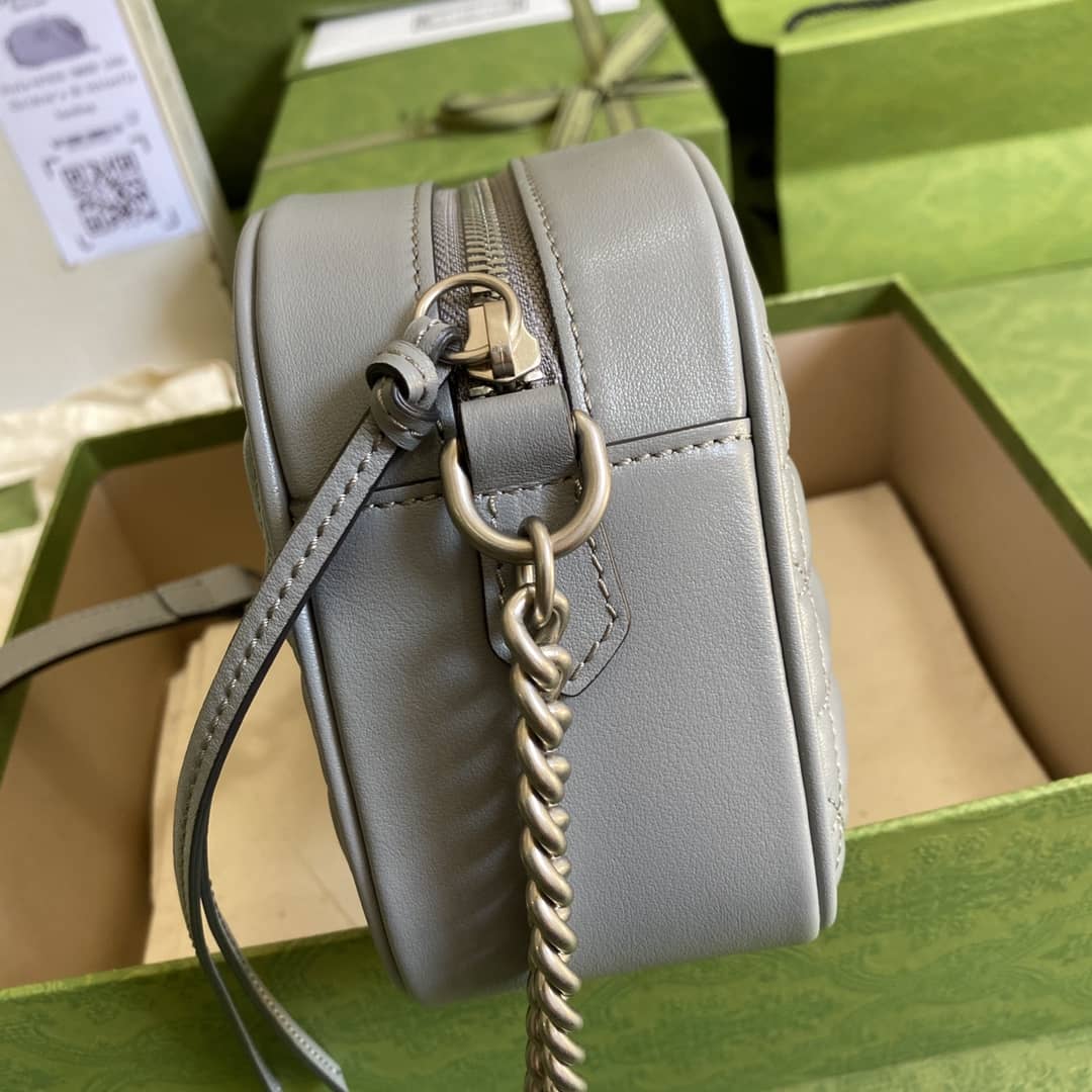 Gucci Marmont Dupe GG Small Matelassé Shoulder Bag Replica 447632