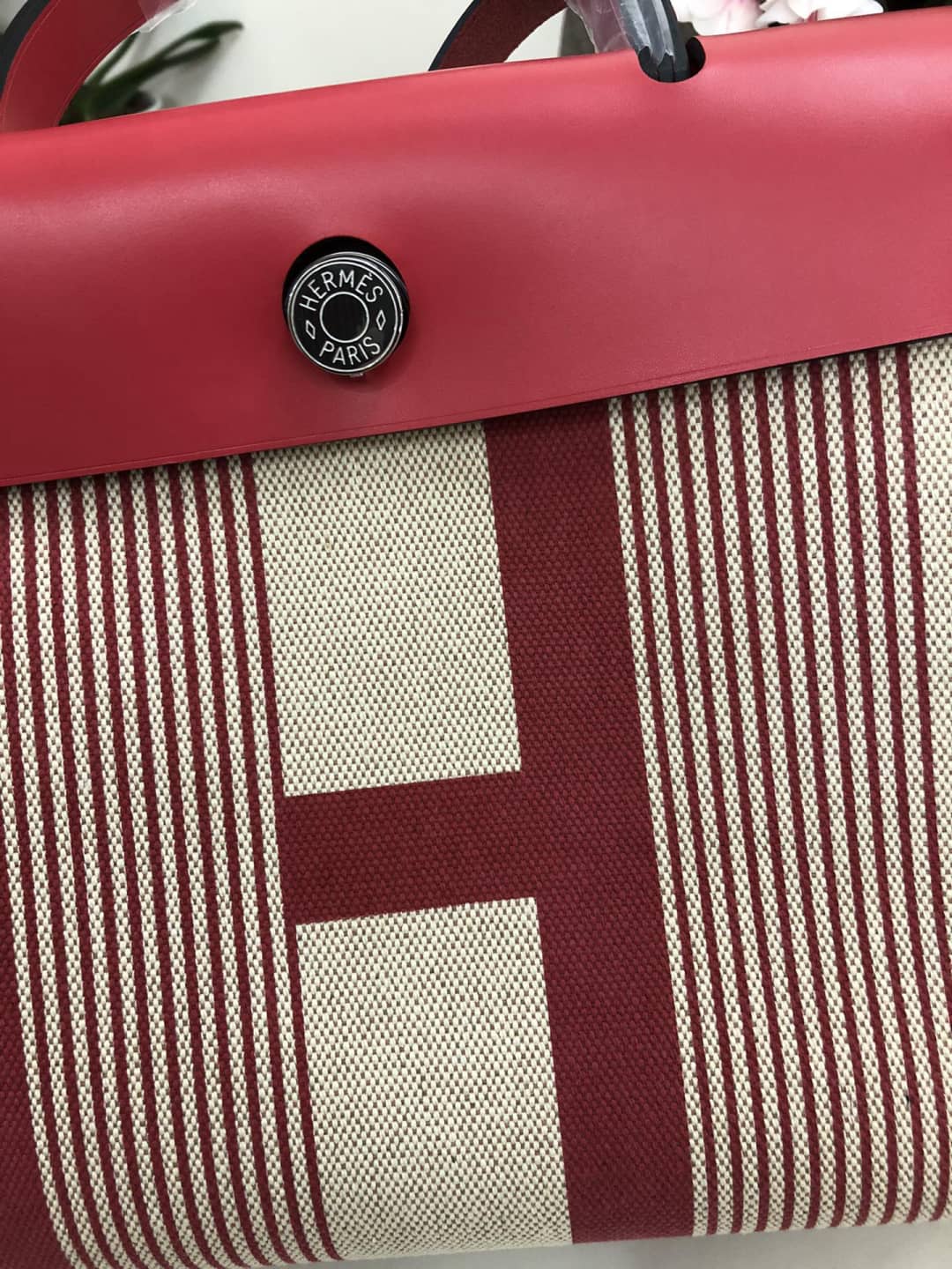 Replica Hermes Birkin Bag 31 Canvas Leather HerBag