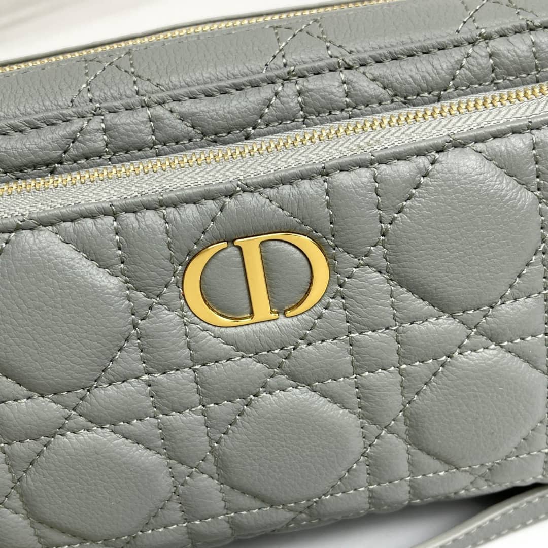 Christian Dior Caro Double Calfskin Pouch