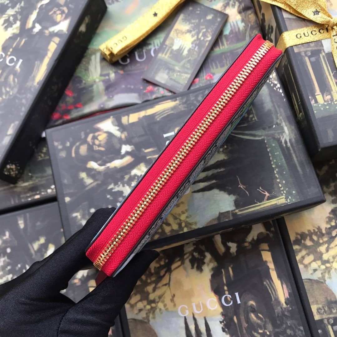 Gucci Bloom Dupes Full Zipper Wallet 404071