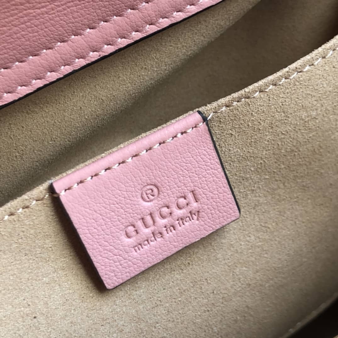 Gucci Diana Small Tote Replica Pink 660195