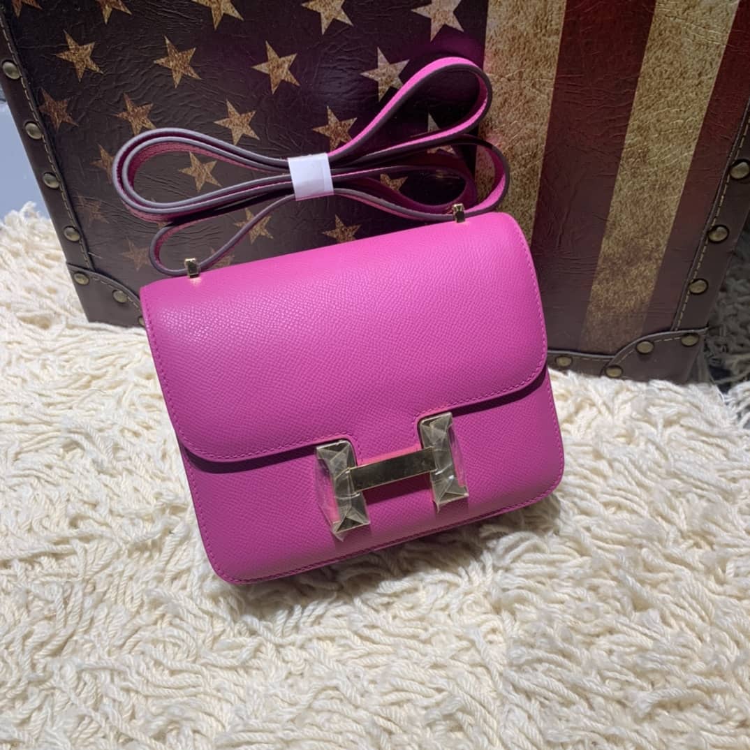 Hermes Replica Constance Bag 18CM Epsom Leather