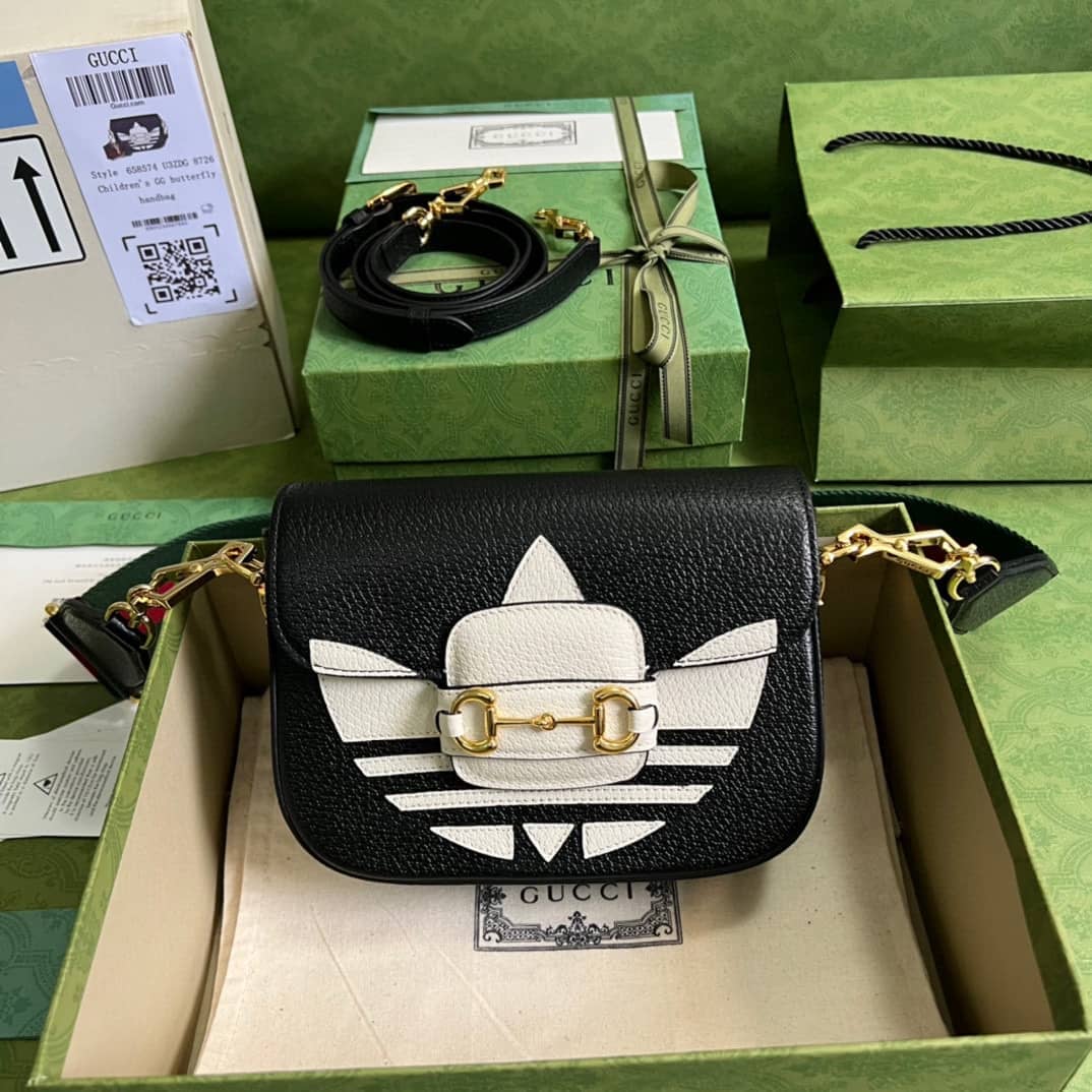 Adidas x Gucci Horsebit 1955 Mini Crossbody Bag 658574 Replica