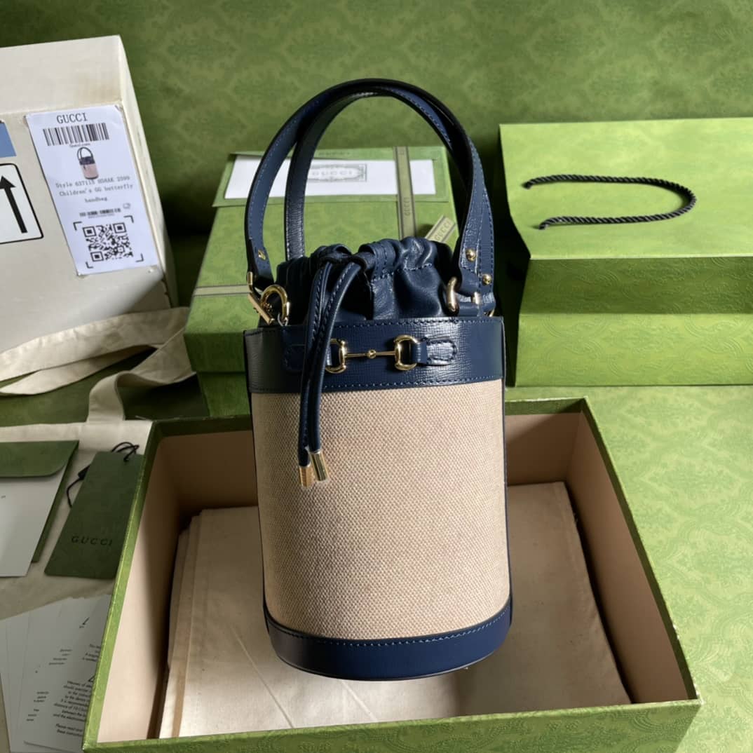 Gucci Horsebit 1955 Small Bucket Bag Replica 637115