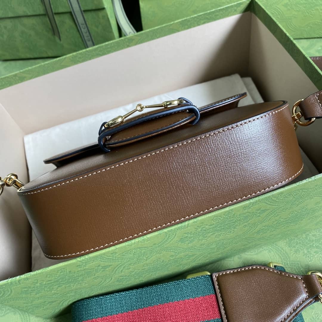 Gucci 1955 Horsebit Supreme GG Canvas Mini Shoulder Bag Replica 658574