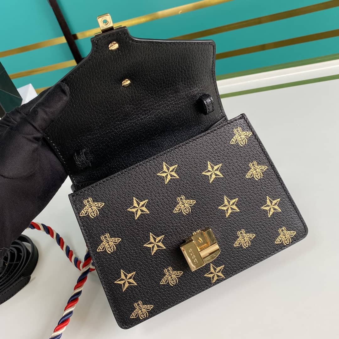 Gucci Womens Sylvie Leather Mini Bag Replica 470270