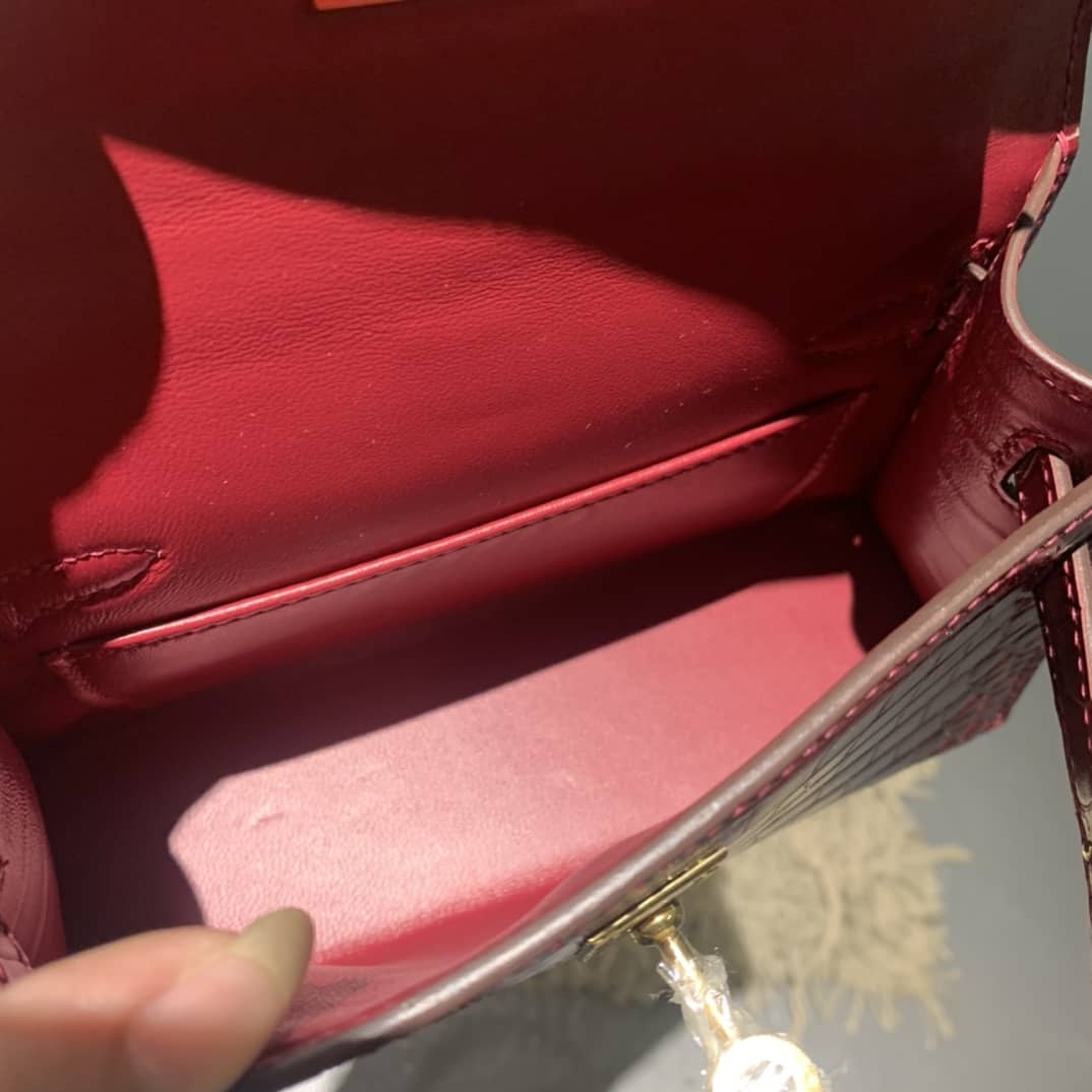 Hermes Birkin Replica Kelly Mini 19CM Bag