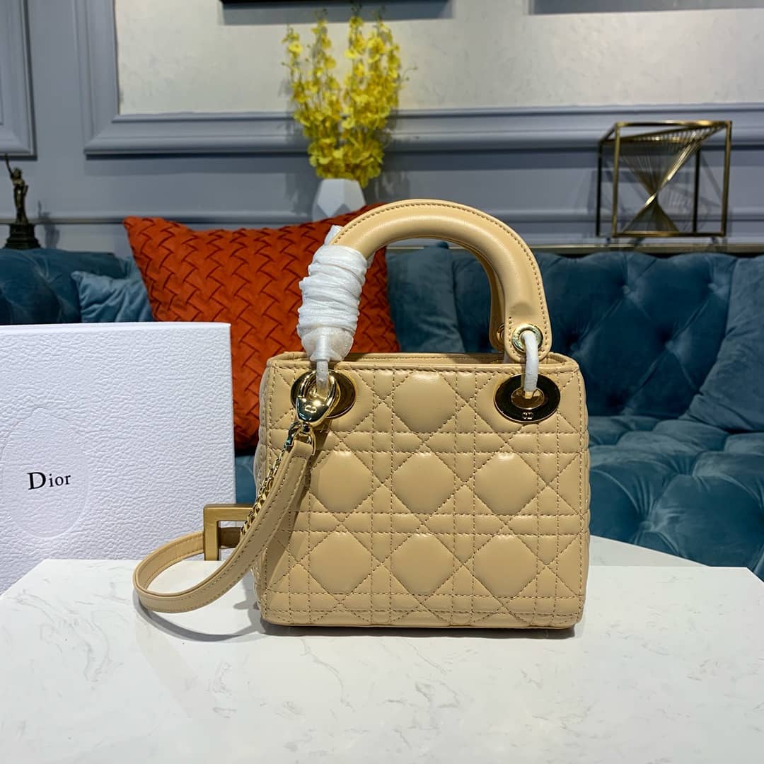 Christian Dior Lady Dior 17CM Replica Bag