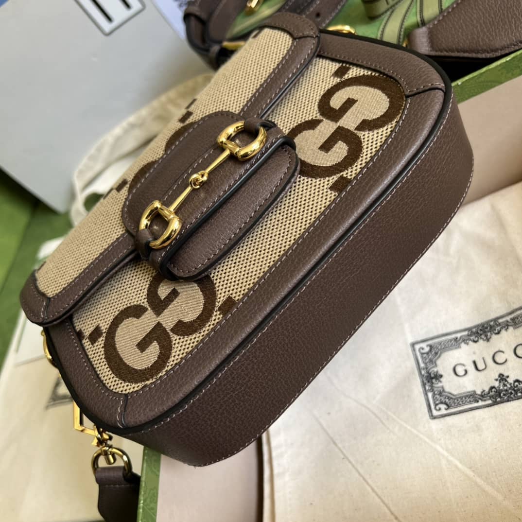 Gucci Horsebit 1955 Jumbo GG Mini Crossbody Bag 658574 Replica