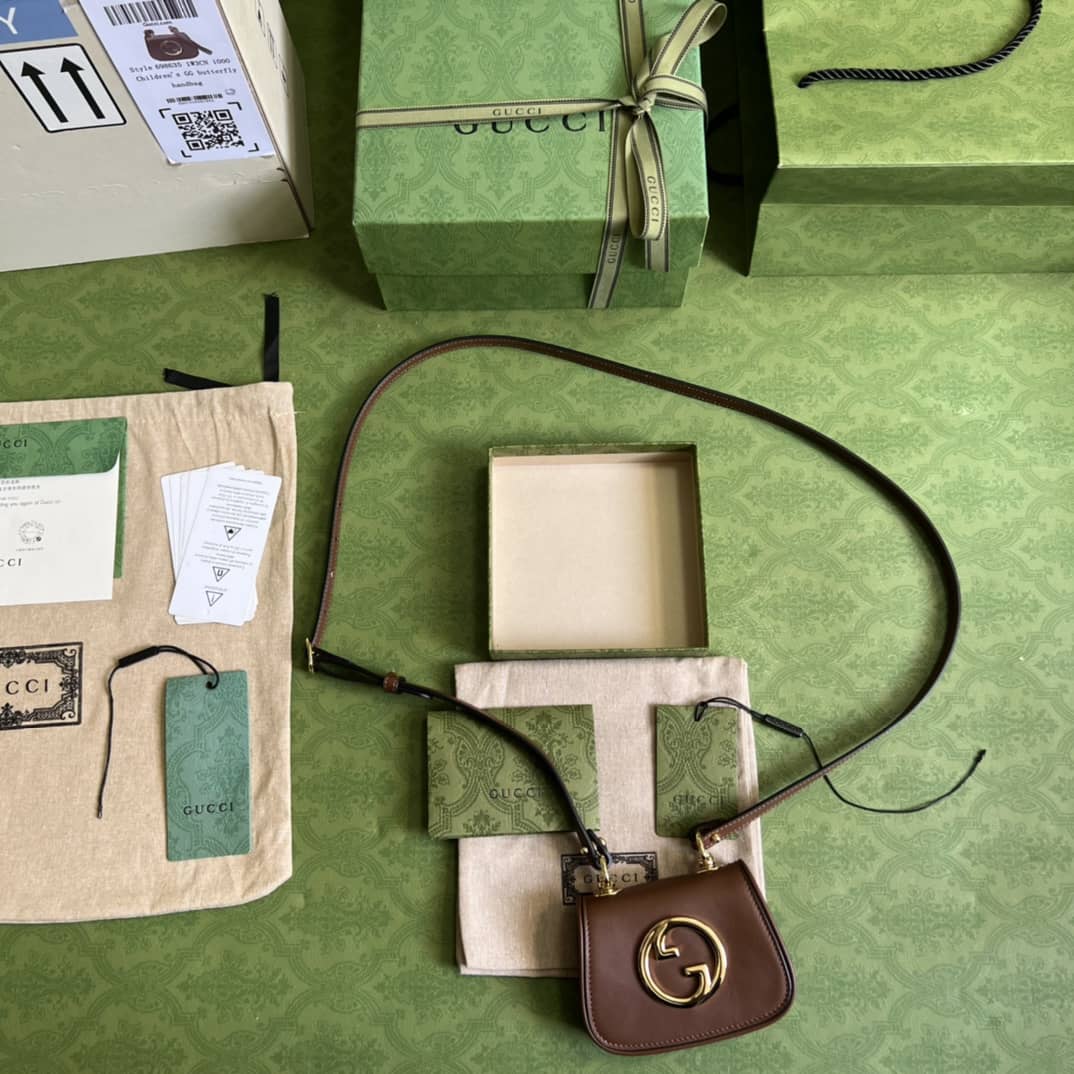 Gucci Blondie Mini Card Case Wallet 698635 Replica Crossbody Bag