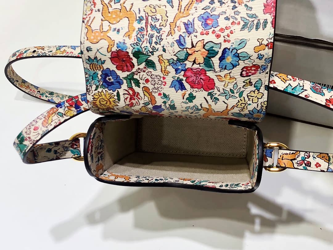 Gucci GG Denim Canvas Leather Phone Bag Replica 625625