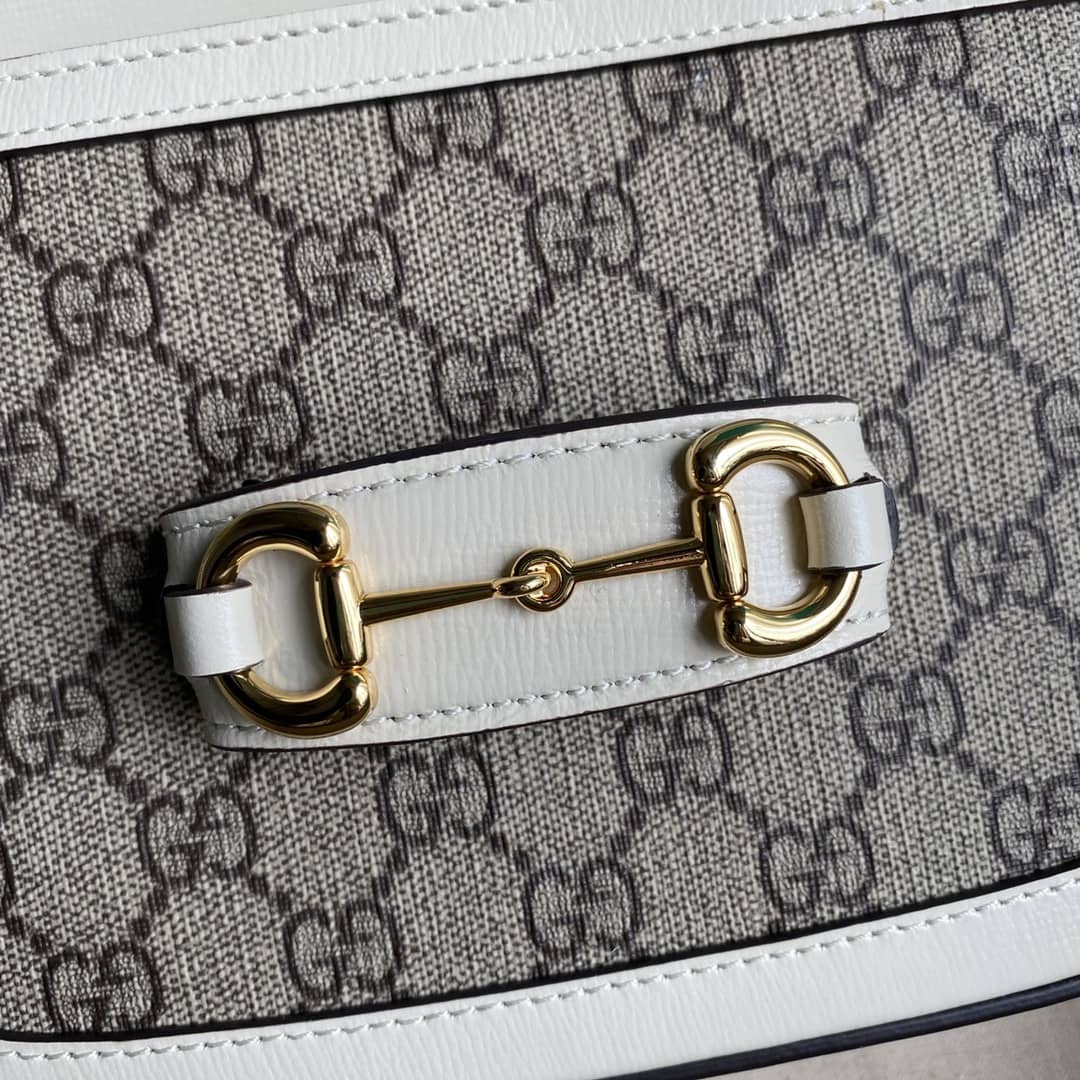 Gucci 1955 Horsebit Supreme GG Canvas Mini Shoulder Bag Replica 658574