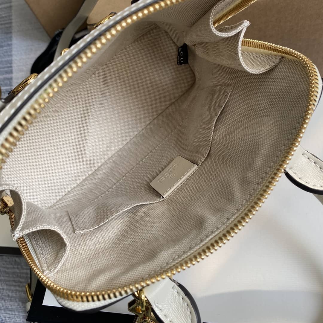 Gucci 1955 Horsebit GG Mini Top Handle Bag Replica 640716