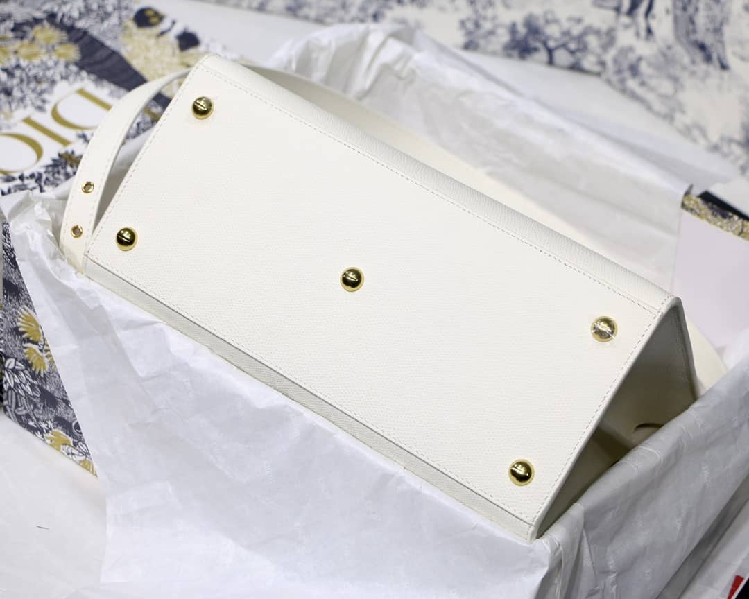 Christian Dior Box Calfskin Large St. Honore Tote