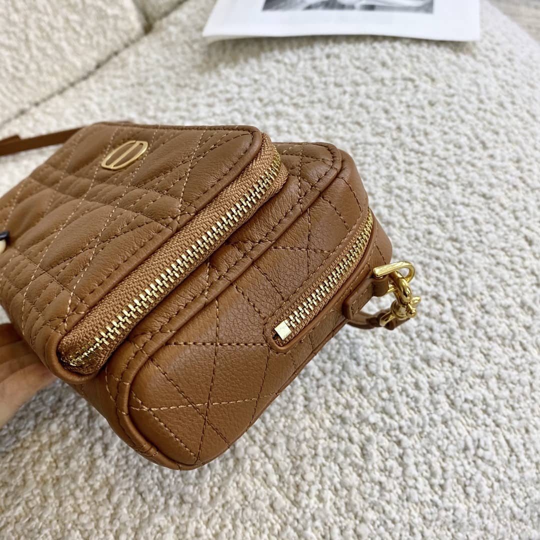 Christian Dior Caro Double Pouch