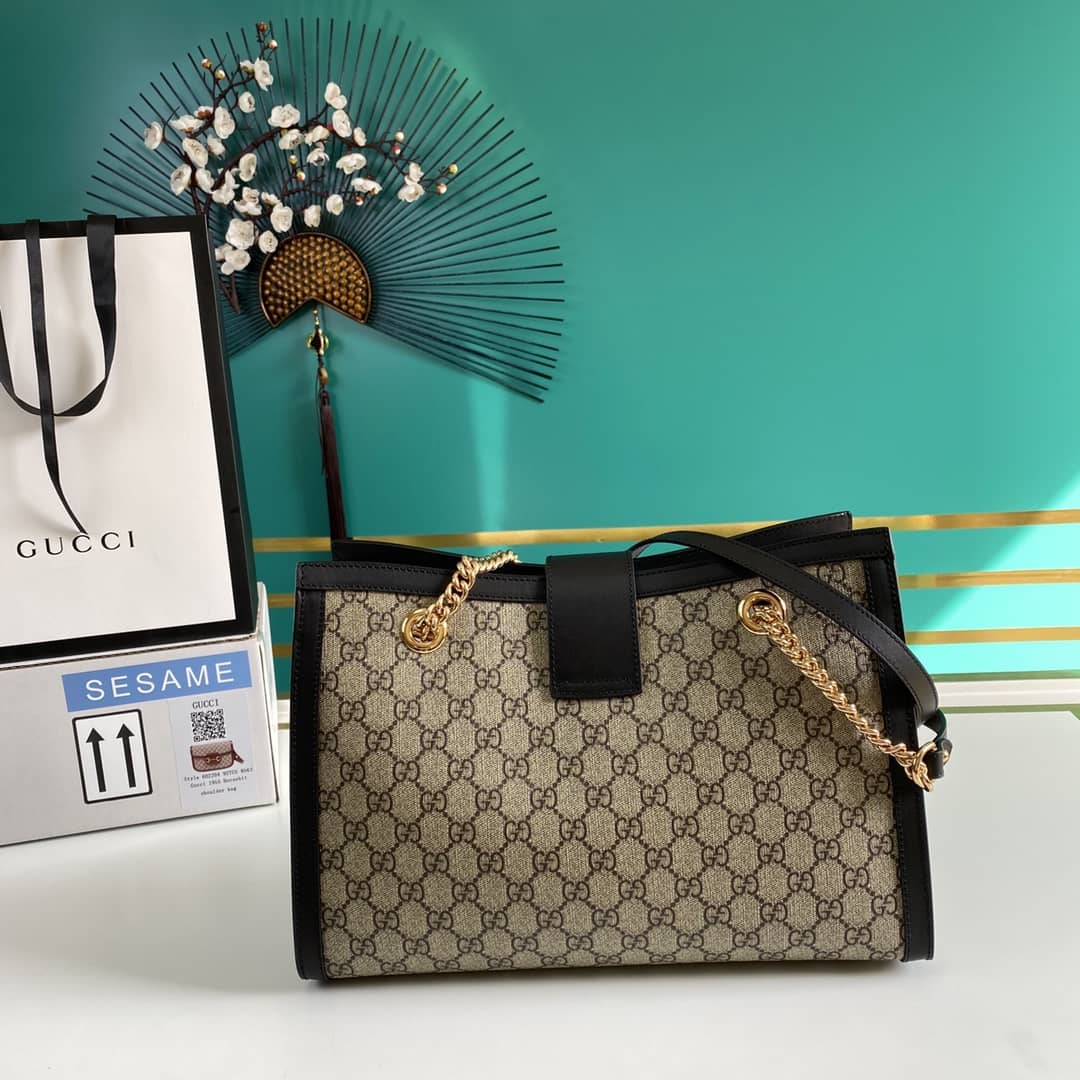 Gucci Padlock GG Supreme Canvas Shoulder Bag Replica 479197