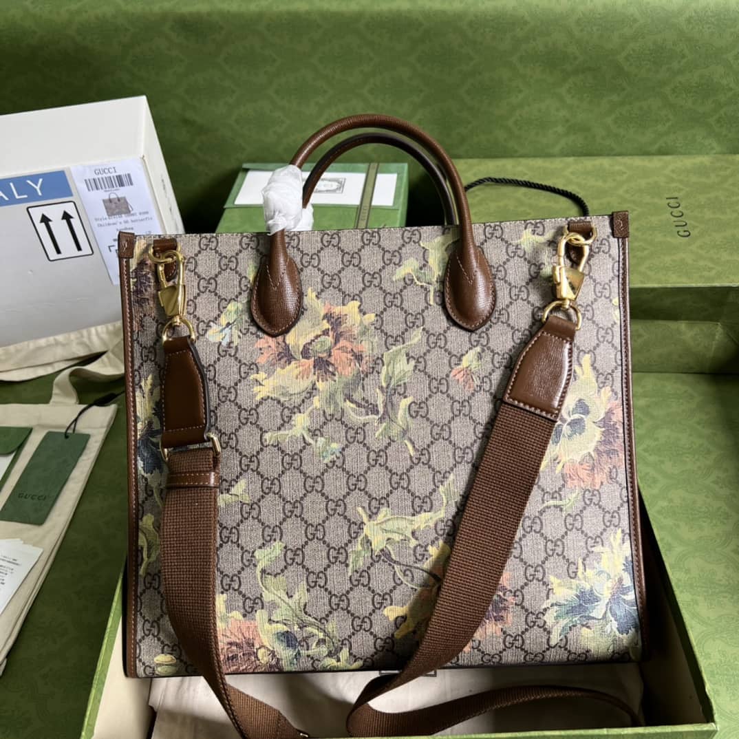 Gucci Medium Tote With Geometric Print 674148 Replica Bag