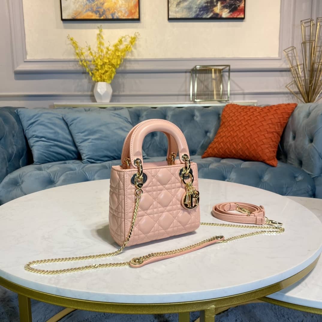 Christian Dior Lady Dior 17CM Replica Bag