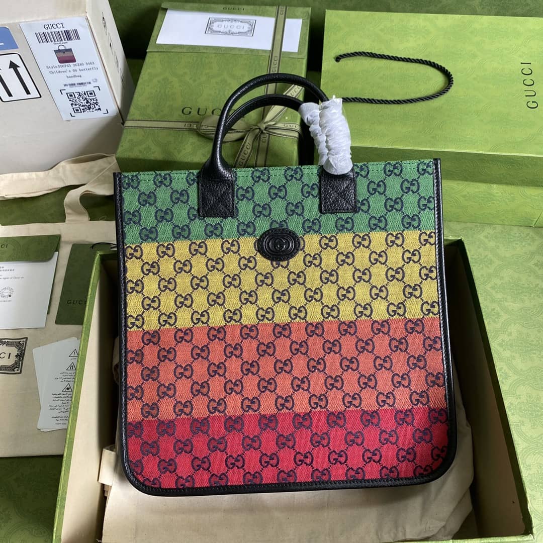 Gucci GG Marmont Multicolor Tote Replica 550763