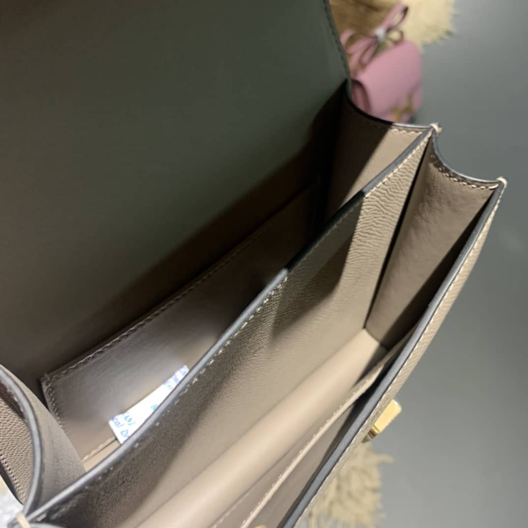 Hermes Replica Constance Bag 18CM Epsom Leather