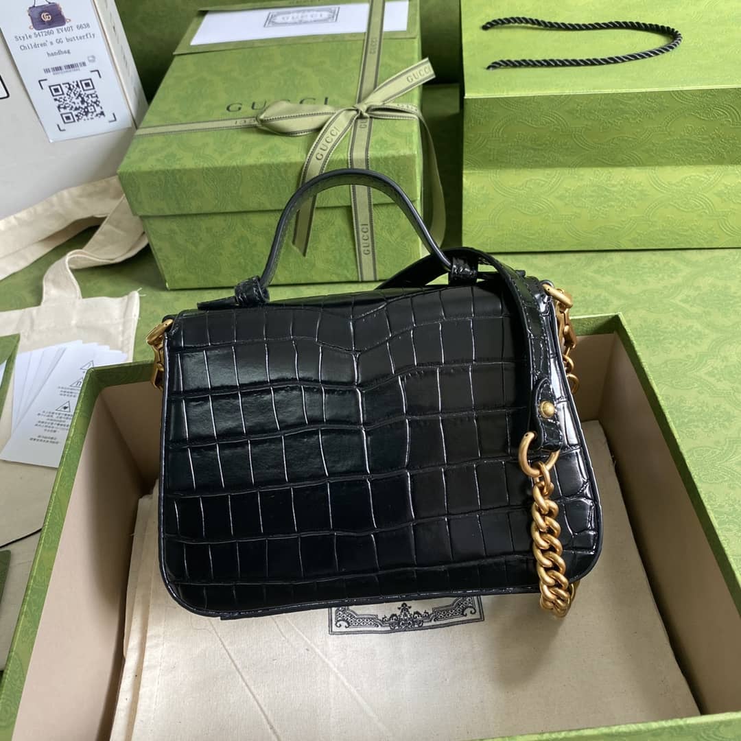 Gucci Marmont GG Mini Top Handle Bag Replica 547260