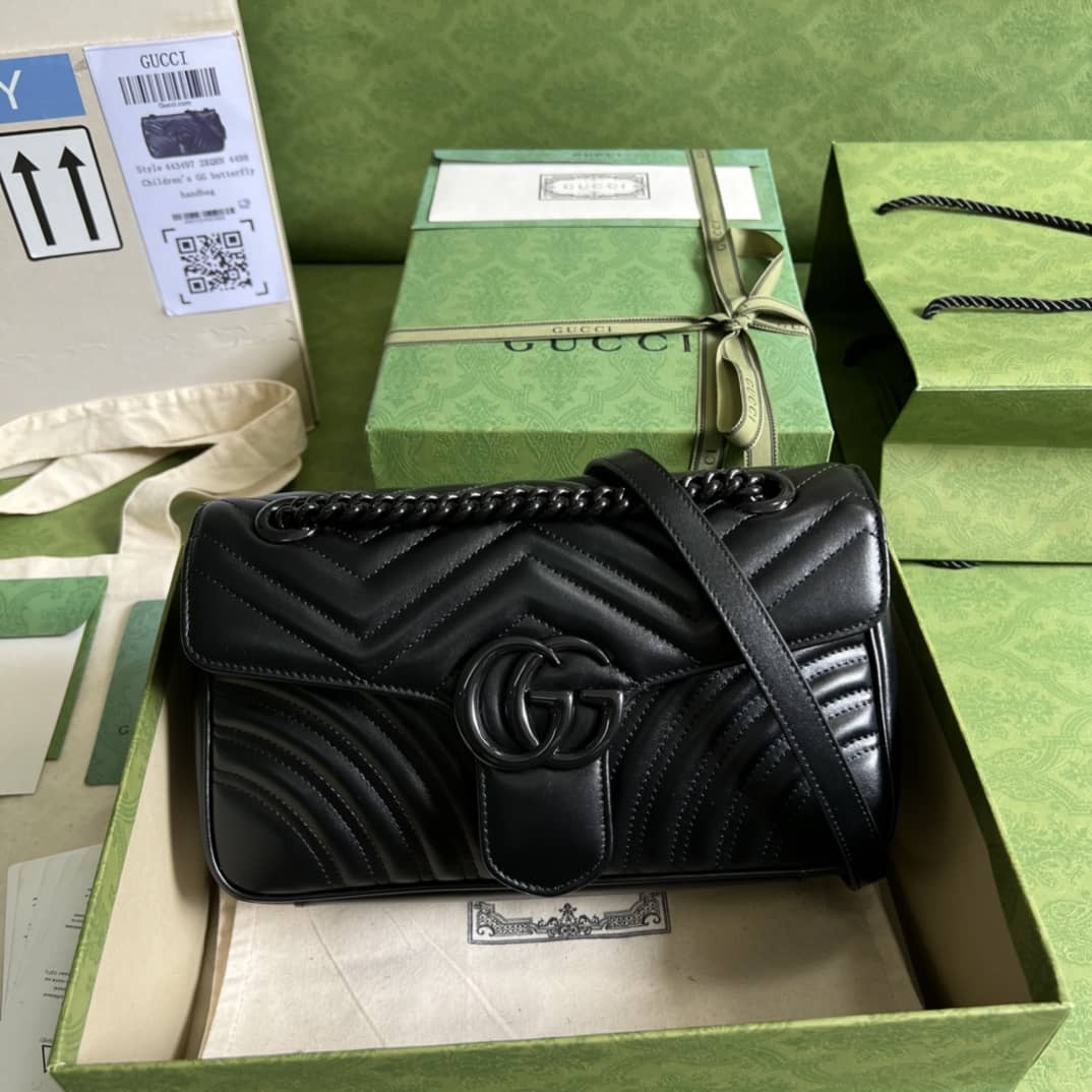 Gucci GG Marmont Small Matelassé Leather 443497 Replica Crossbody Bag