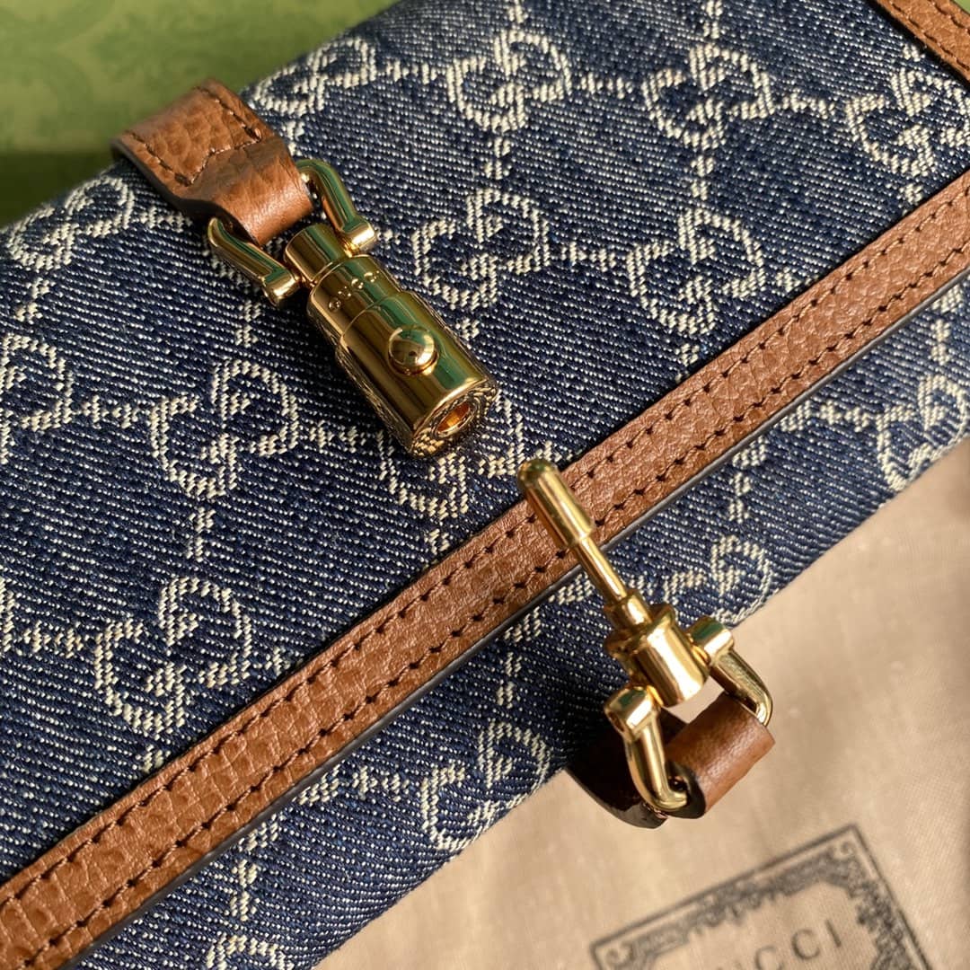 Gucci Jackie 1961 Shoulder Bag Chain Wallet Replica 652681