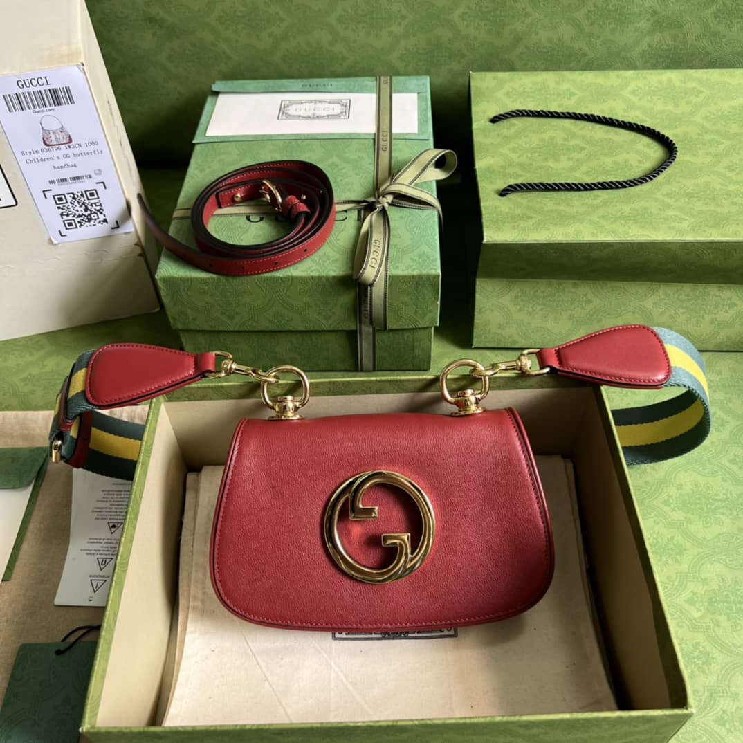 Gucci Blondie Mini Bag Red 698643 Replica Crossbody Bag