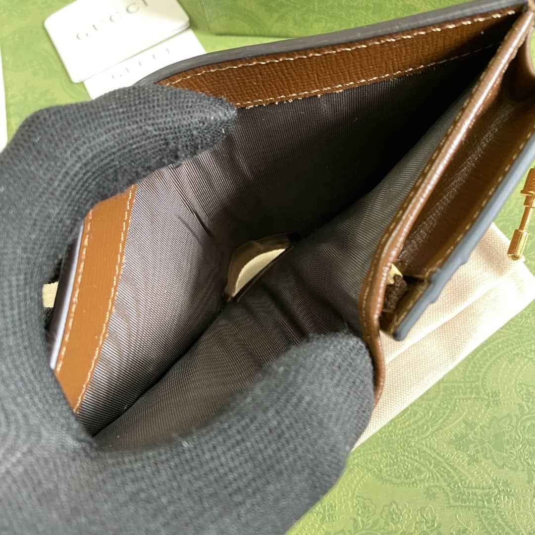 Gucci Jackie 1961 Card Case Wallet Replica 645536