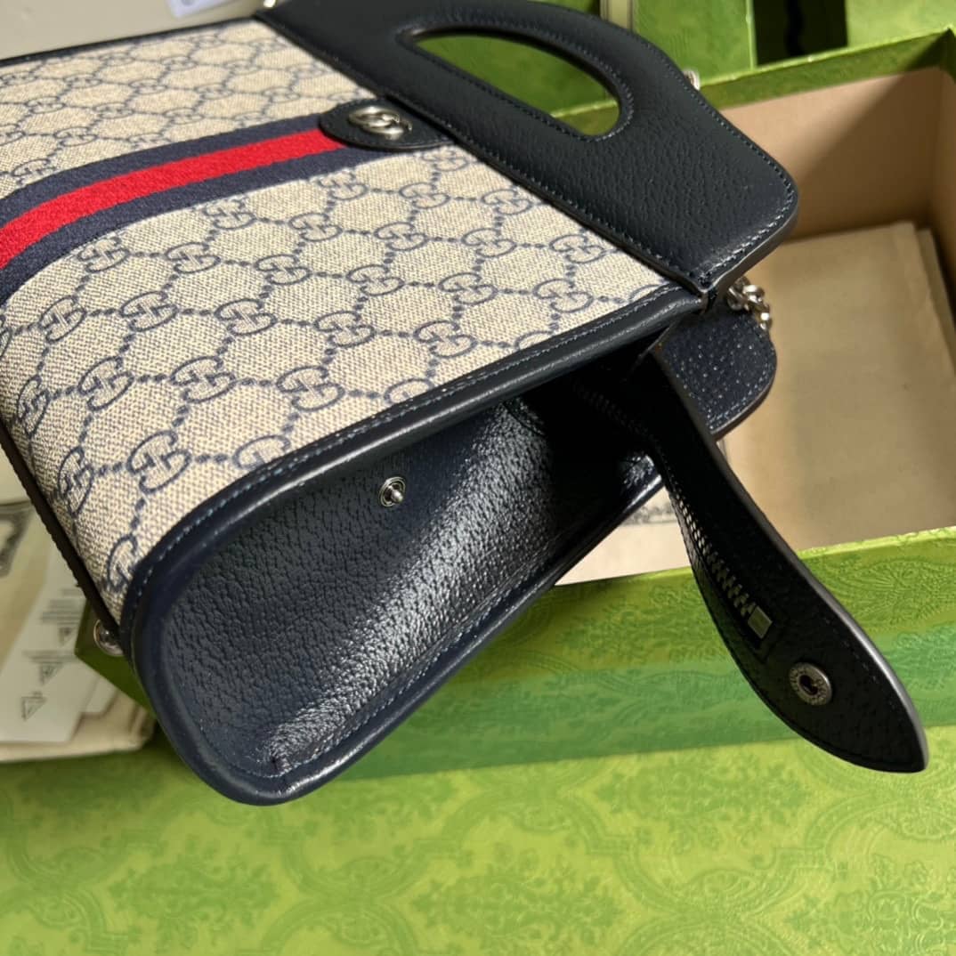 Gucci Ophidia Small Tote With Web 693724 Replica Crossbody Bag