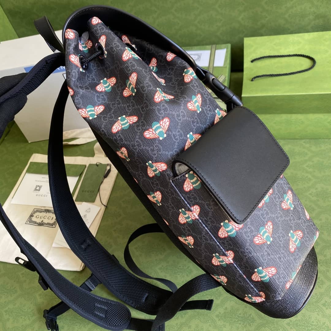 Gucci Bestiary Backpack With Bees Replica 495563