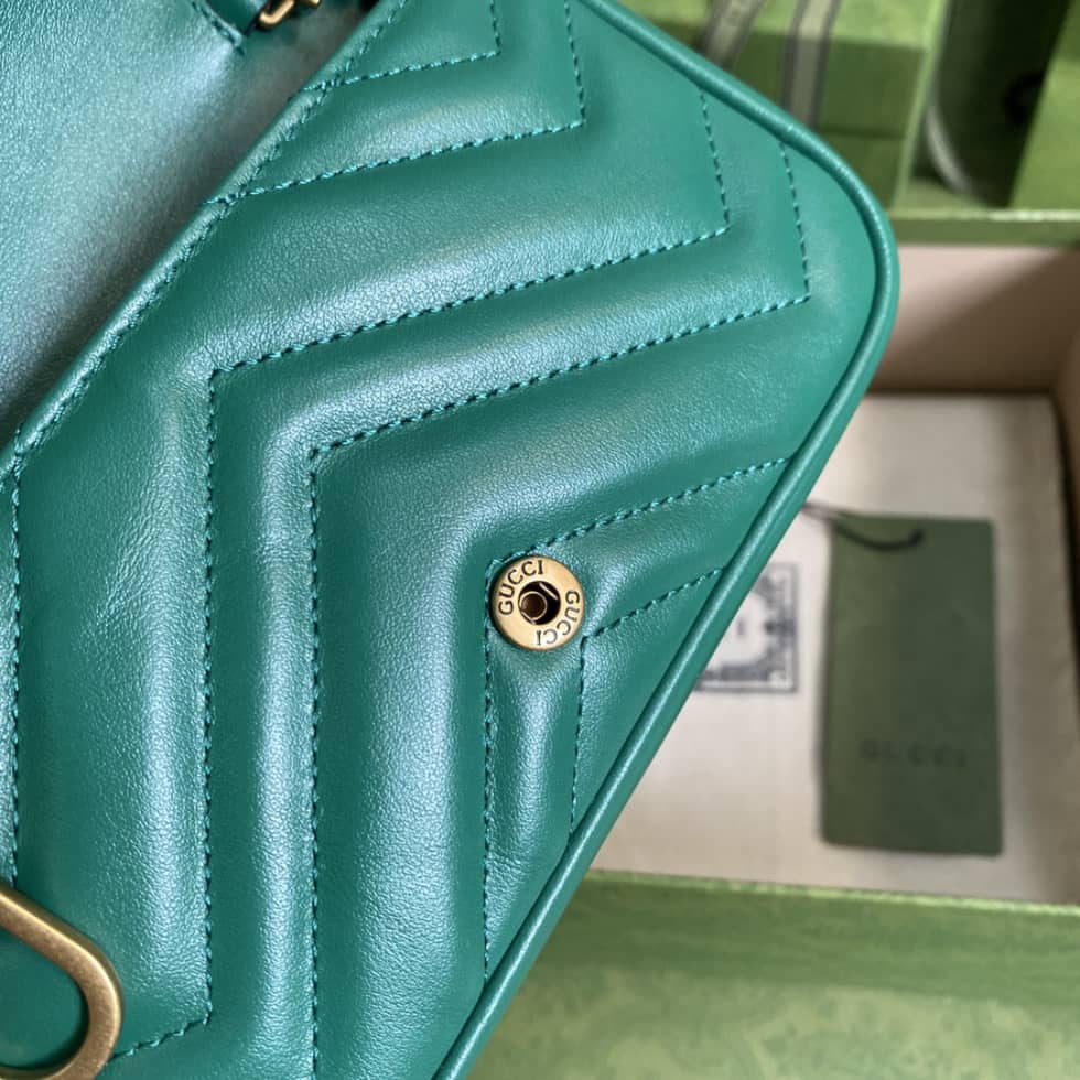 Gucci GG Marmont Quilting Super Mini 476433 Replica Crossbody Bag
