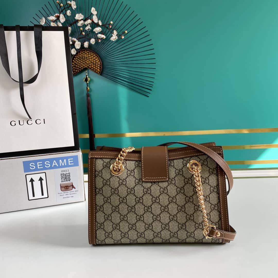 Gucci Padlock Small Berry Tote Replica 498156