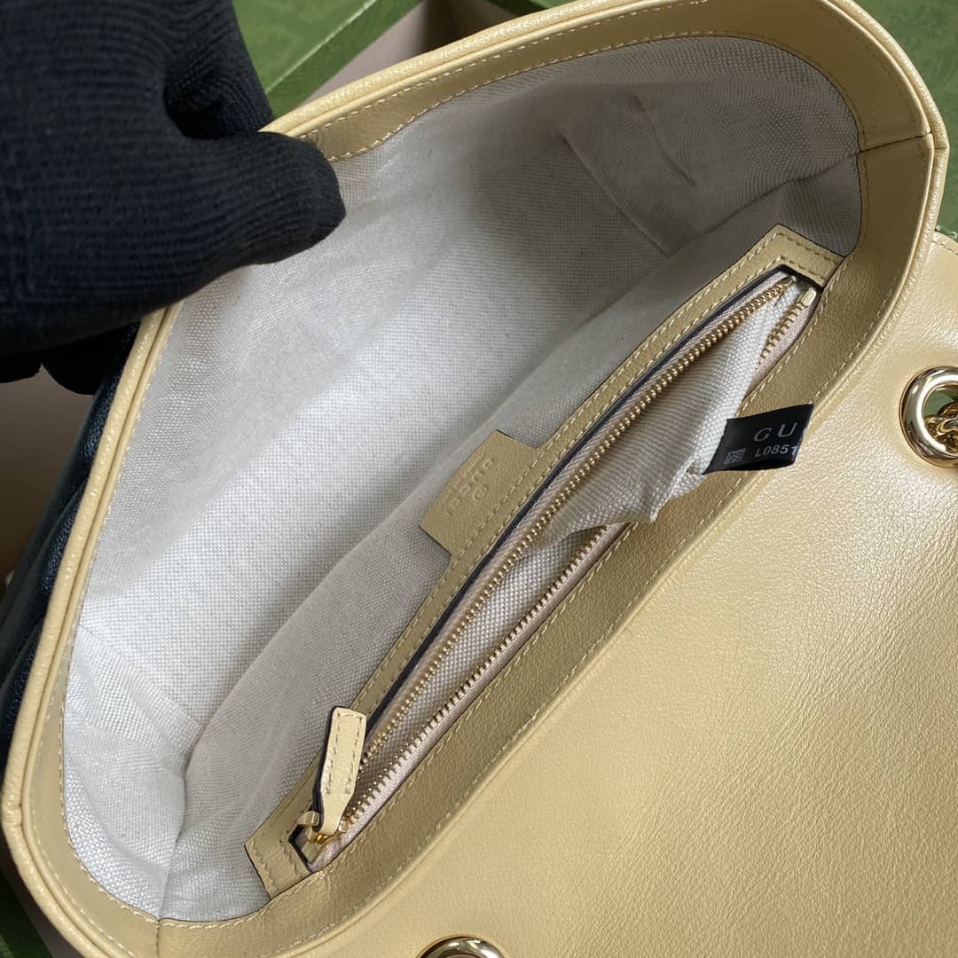 Gucci Marmont GG Small matelassé Shoulder Bag Replica 443497