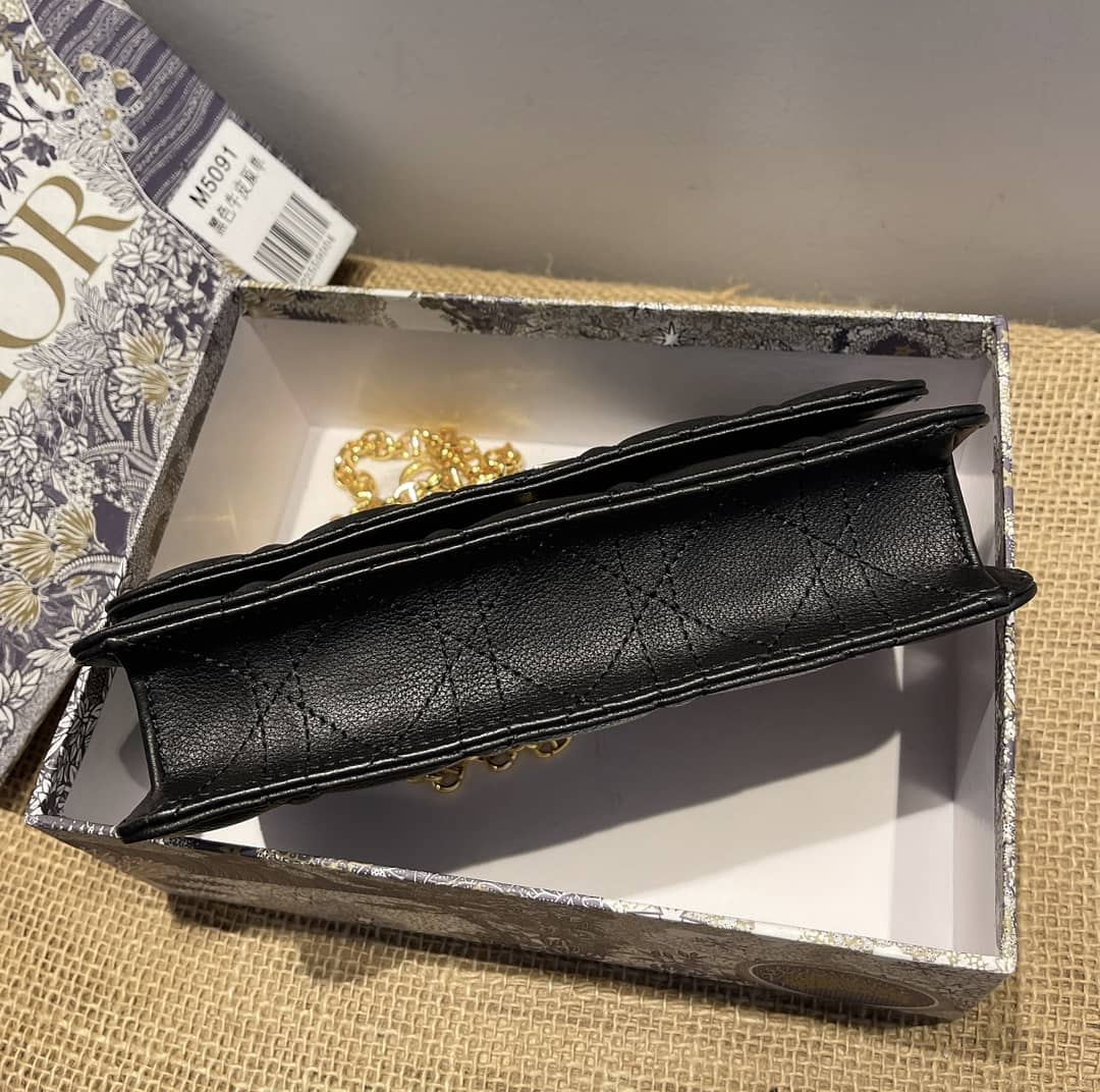 Christian Dior Caro Chain Belt Replica Pouch