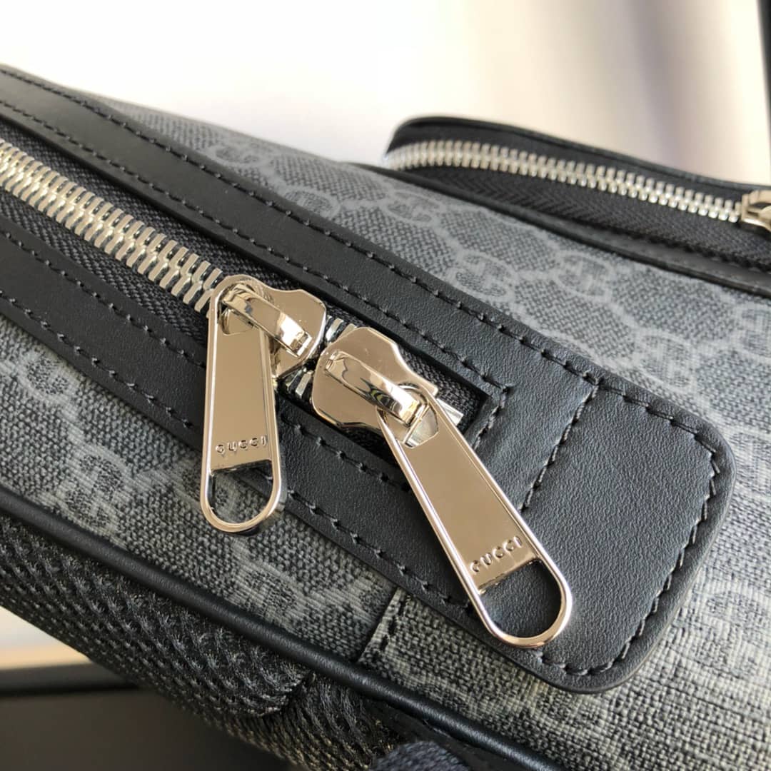 Gucci Ophidia Flora Small GG Supreme Canvas Replica Backpack Gray 547965