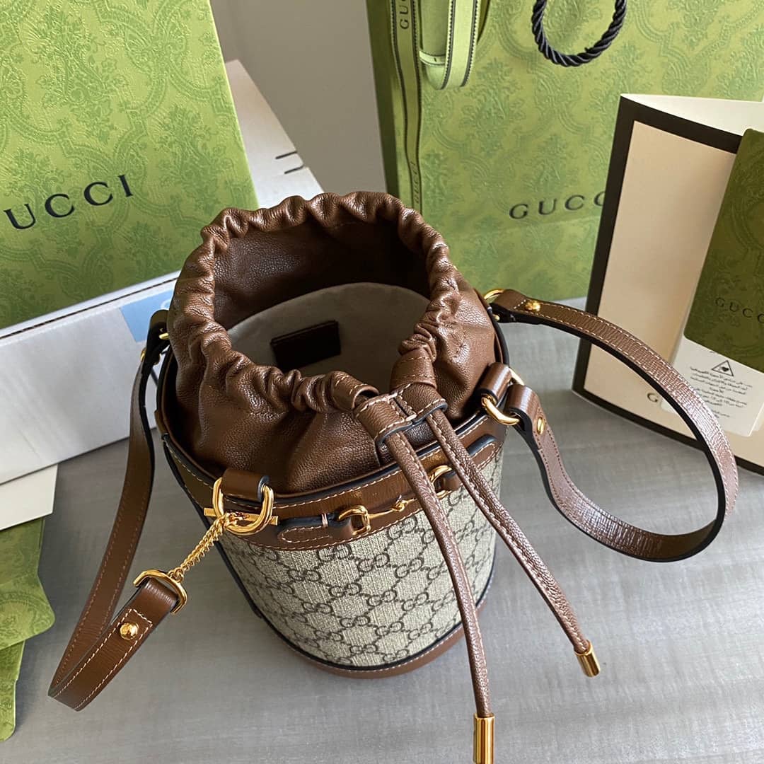 Gucci Horsebit 1955 Small Bucket Bag Replica 637115