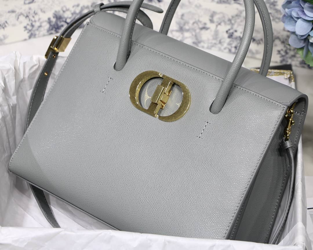 Christian Dior Box Calfskin Large St. Honore Tote