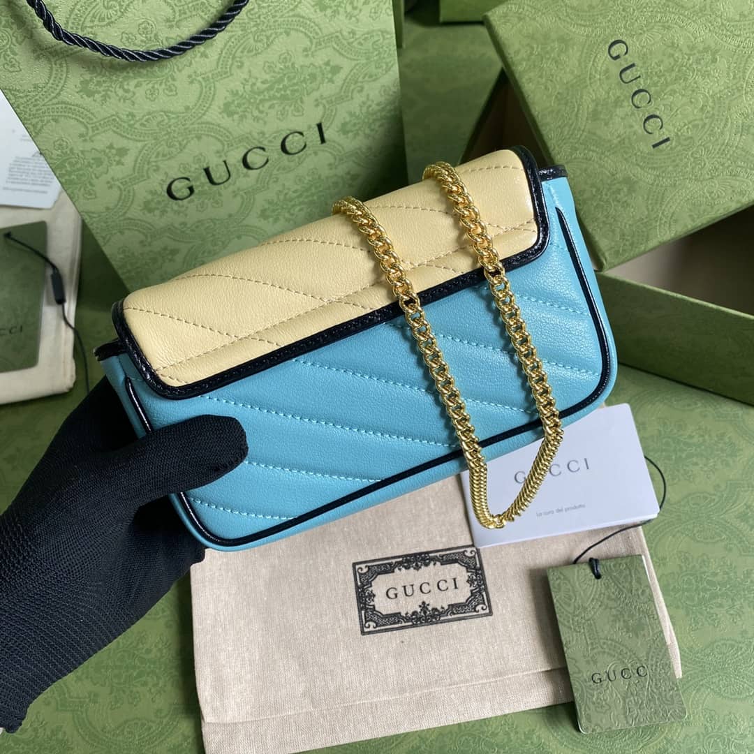Gucci Marmont GG Mini Chain Shoulder Bag Replica 574969