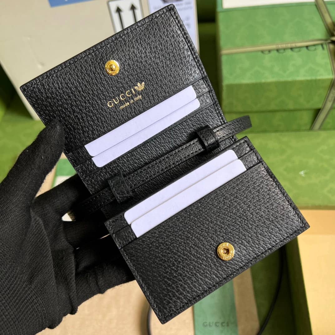 Adidas x Gucci Card Case With Horsebit 702248 Replica Crossbody Bag