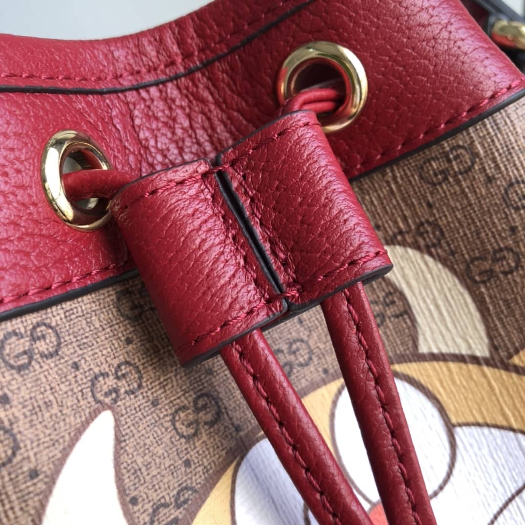 Gucci x Doraemon Small Bucket Bag Replica 655597