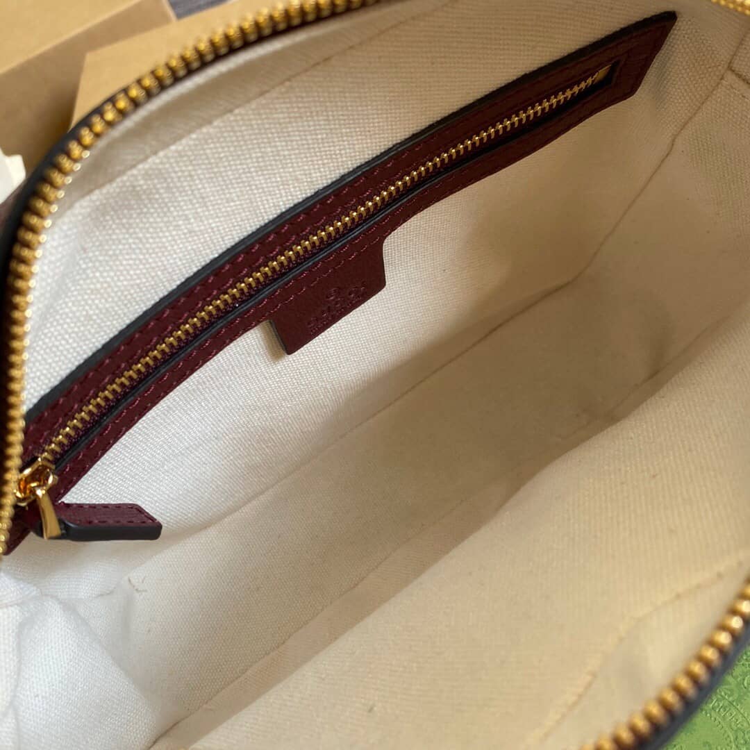 Gucci Horsebit 1955 GG Crossbody Bag Replica Red 645454